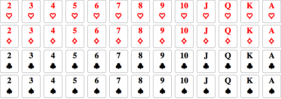 Một bộ Poker 1