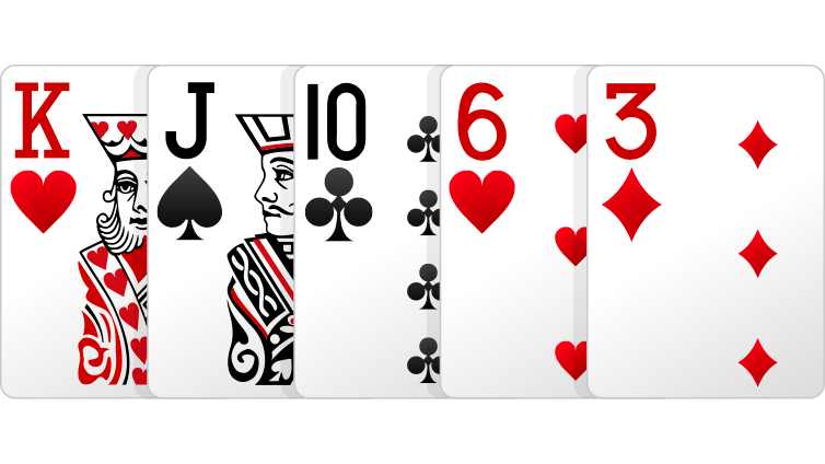 Tay bài Poker và thứ bậc 9